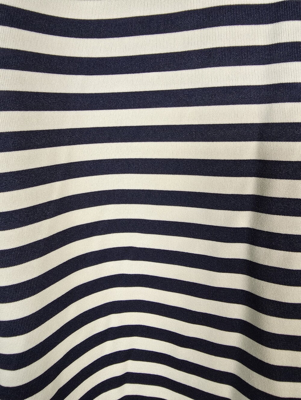 NWOT Nike Mens Navy and White Striped Dri-fit Short Sleeve Golf Polo Size L - Picture 11 of 11